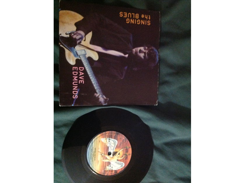 Dave  Edmunds - Singing The Blues Swan Song Records U.K 45 Single  With Picture Sleeve NM