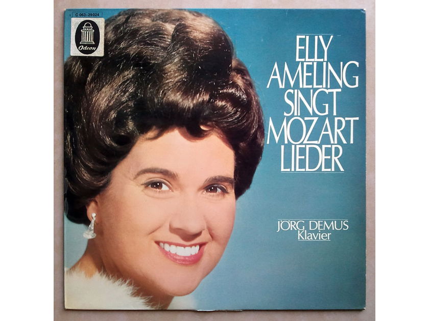 EMI | ELLY AMELING - JORG DEMUS / - MOZART Lieder | German Pressing - NM