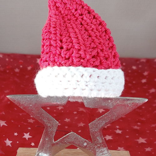 Haakpatroon Mini kerstmuts