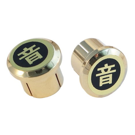 Akiko Audio RCA Copper Caps (Gold)