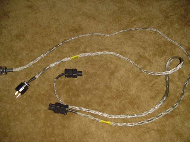 Z squared audio Elite pair of 6 foot power cords