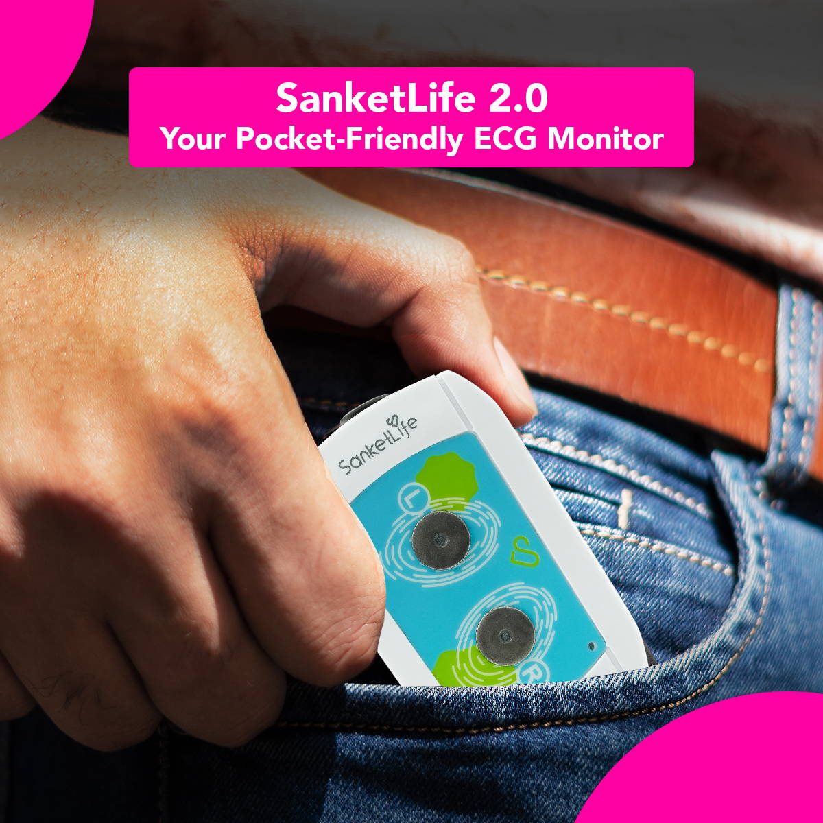 Sanketlife 2.o-Pocket ecg monitor