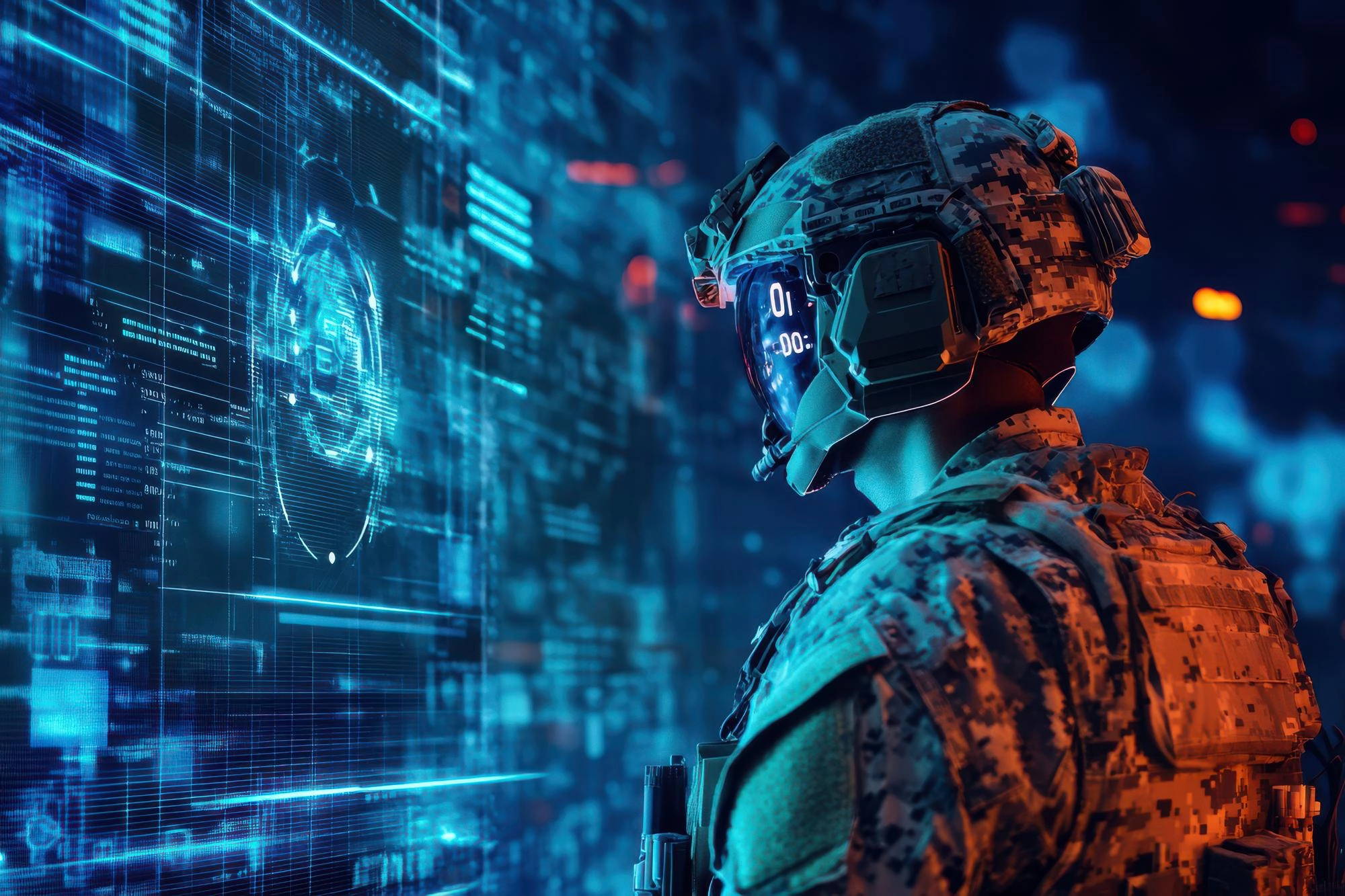 Edge AI in defense & aerospace operations.