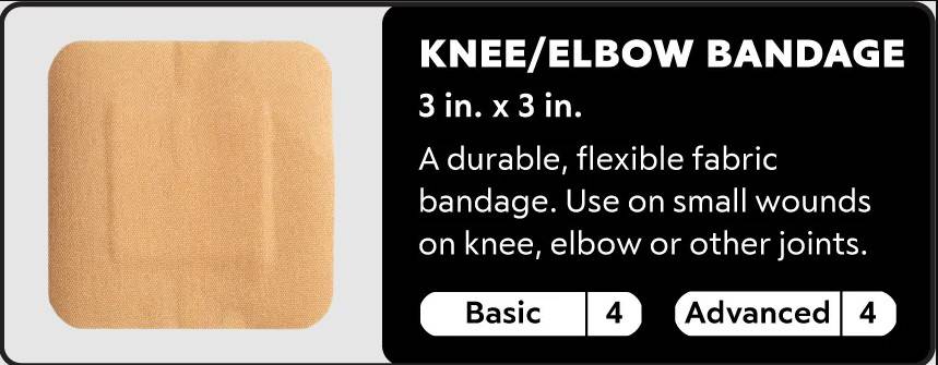 knee or elbow bandage