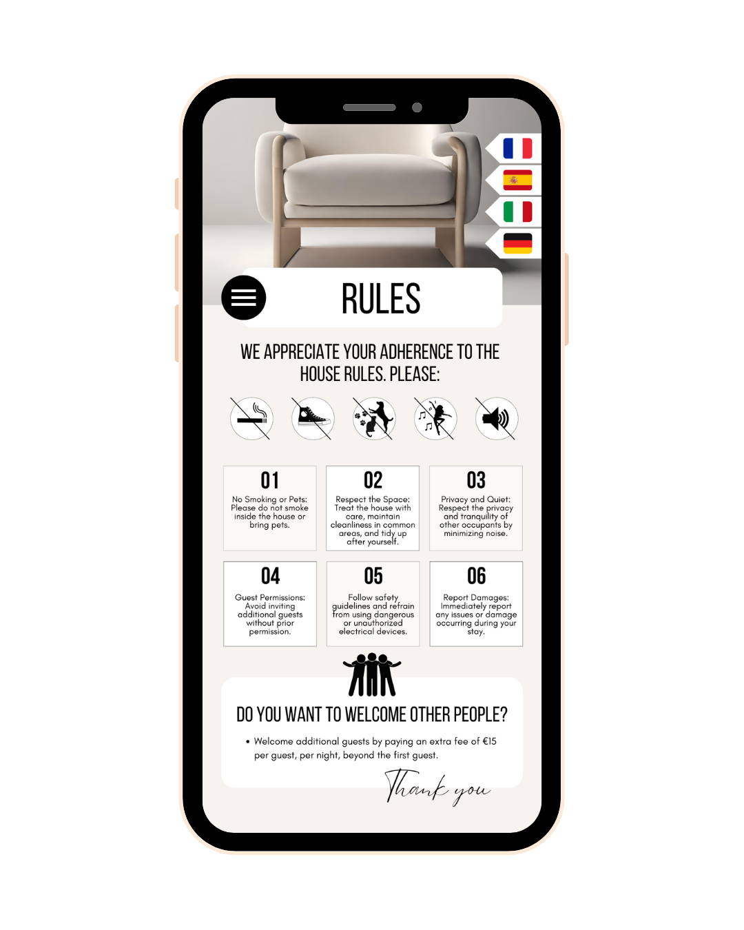 Airbnb Host Template