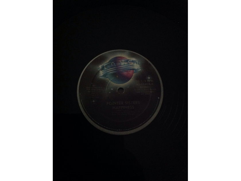 Pointer  Sisters - Happiness Promo  Planet Label Promo 12 Inch Single