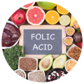 food source of Folic Acid that provide antioxidant vitamins and minerals in Pure Chlorella Supreme
