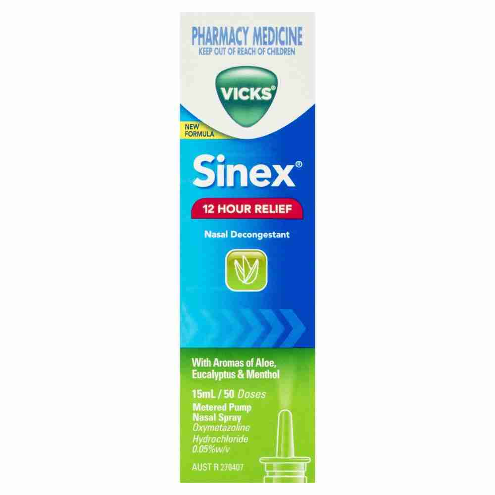 Vicks Sinex Nasal Decongestant Nasal Spray 15Ml - Image 3