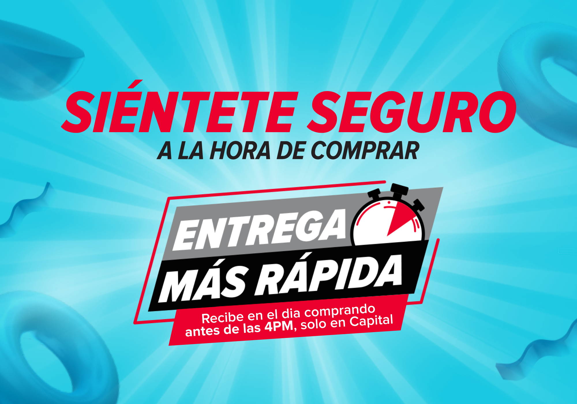 Siéntete seguro a la hora de comprar