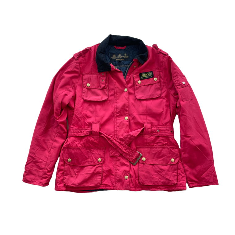 Red Barbour Jacket
