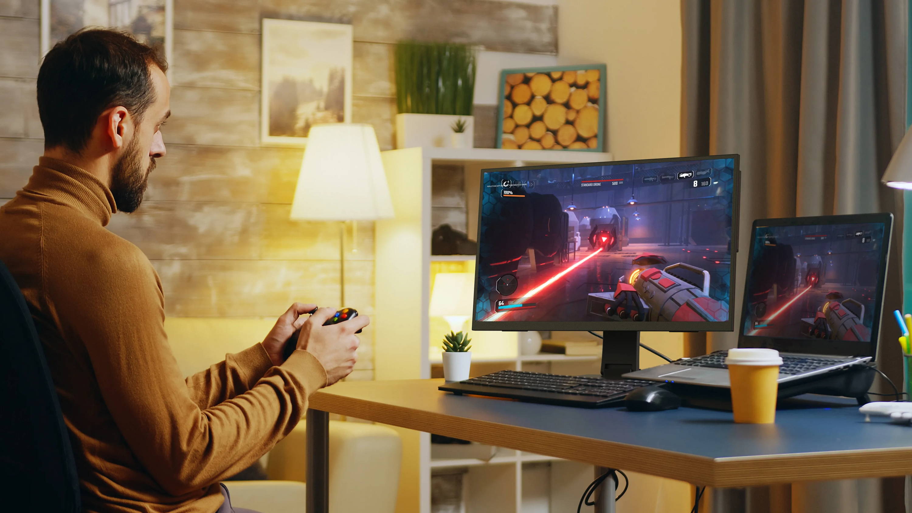 UMax 23 - 23.8 Inch 100Hz Computer Monitor 1080P HDR Mountable Display