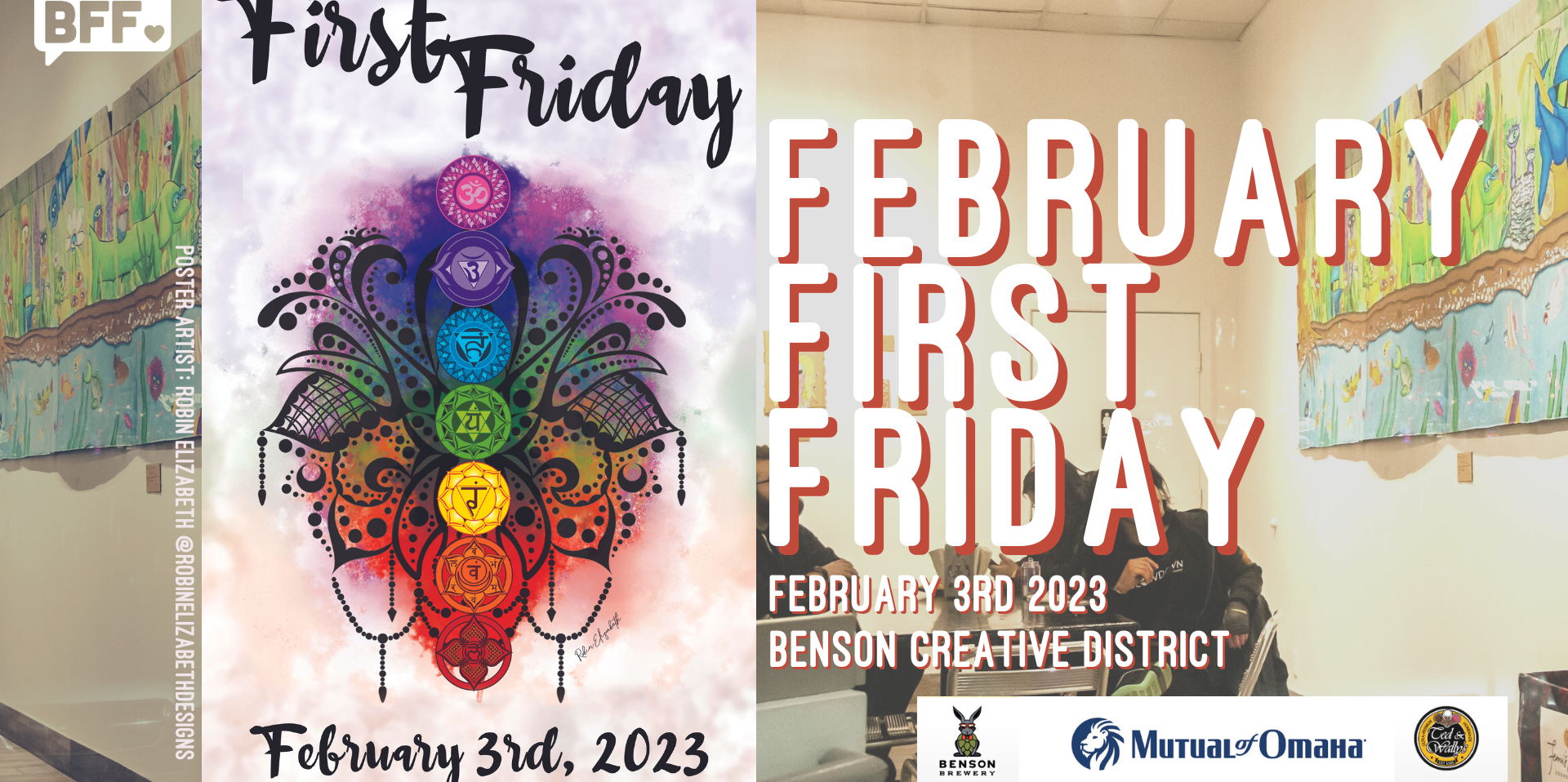 February 3rd First Friday promotional image