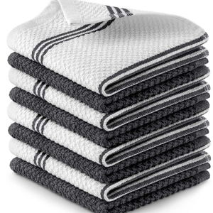 Zulay Kitchen Absorbent Kitchen Towels Cotton