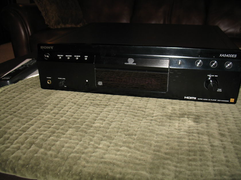 Sony XA5400es CD/SACD player Stereophile  class A+