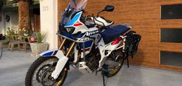 2018 HONDA AFRICA TWIN motorcycle for rent near Las Vegas, NV