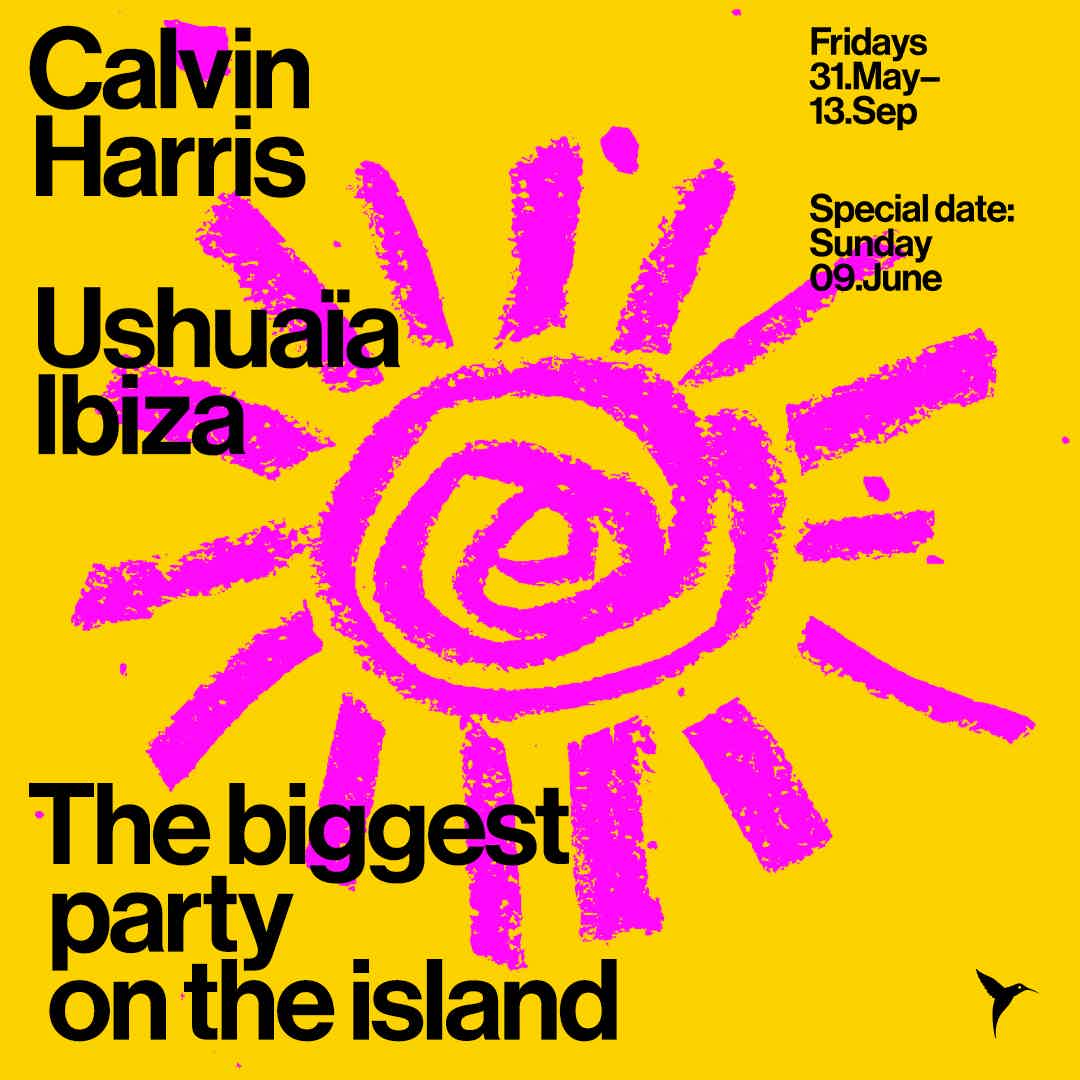 USHUAÏA IBIZA party Calvin Harris tickets and info, party calendar Ushuaïa Ibiza club ibiza
