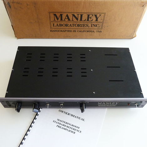 Manley Mastering Room Standard Reference Preamplfier