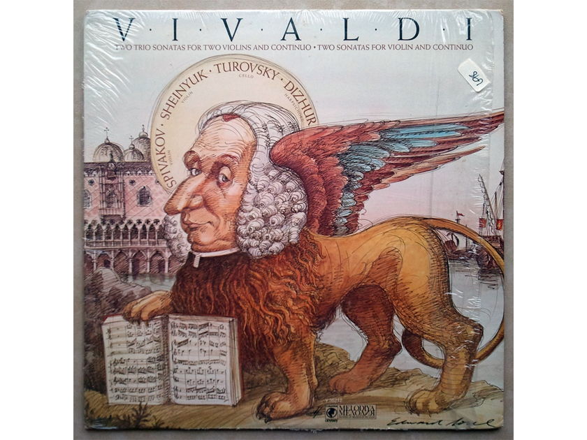 Melodiya/Vivaldi - Two Trio Sonatas for two Violins and Continuo, Two Sonatas for Violin and Continuo  / NM