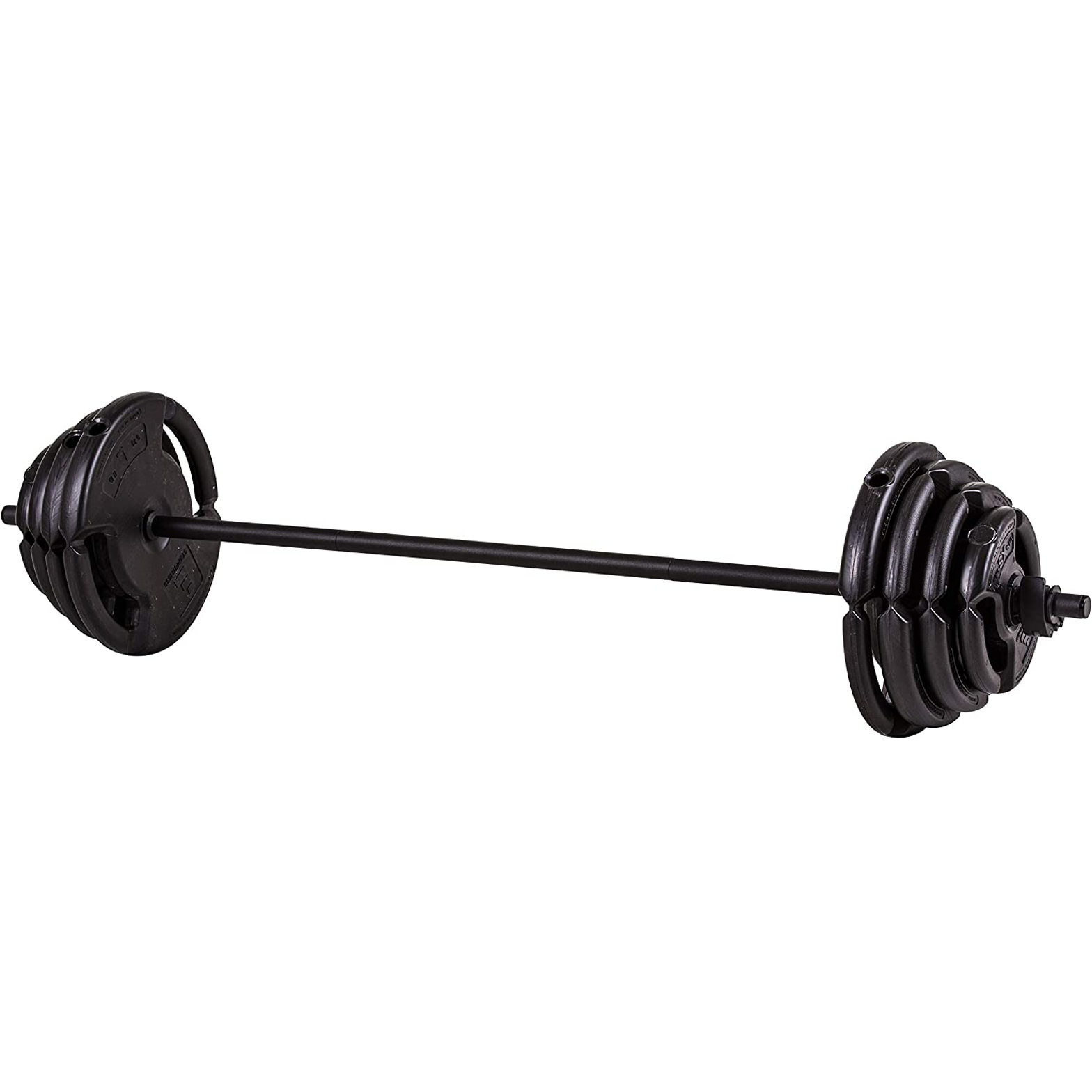 The Step Fitness Deluxe Barbell Weight Set