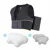 Anti - Schnarch - Set! Schlafweste L/XL + Seitenschläfer/CPAP - Kissen LINA + 2x Kissen -Bezug, grau