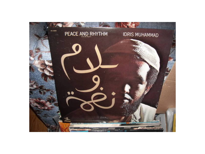 Idris Muhammad - Peace & Rhythm prestige  lp (c)