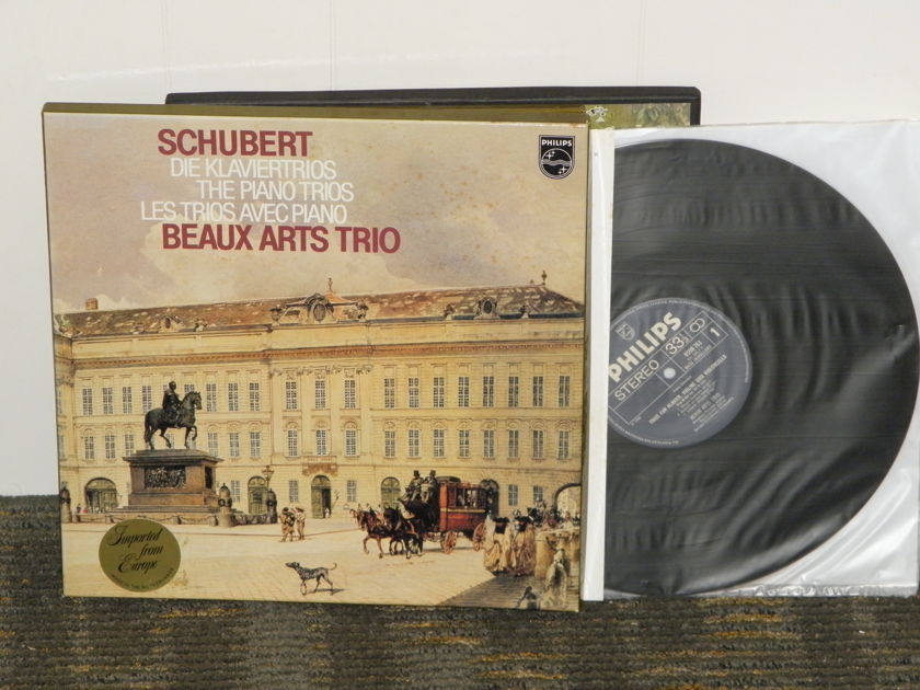 Beaux Arts Trio - Schubert "Samtliche Trios for Piano,Violin&Cello" Philips Import Pressing 6770 001 Holland 2LP boxset