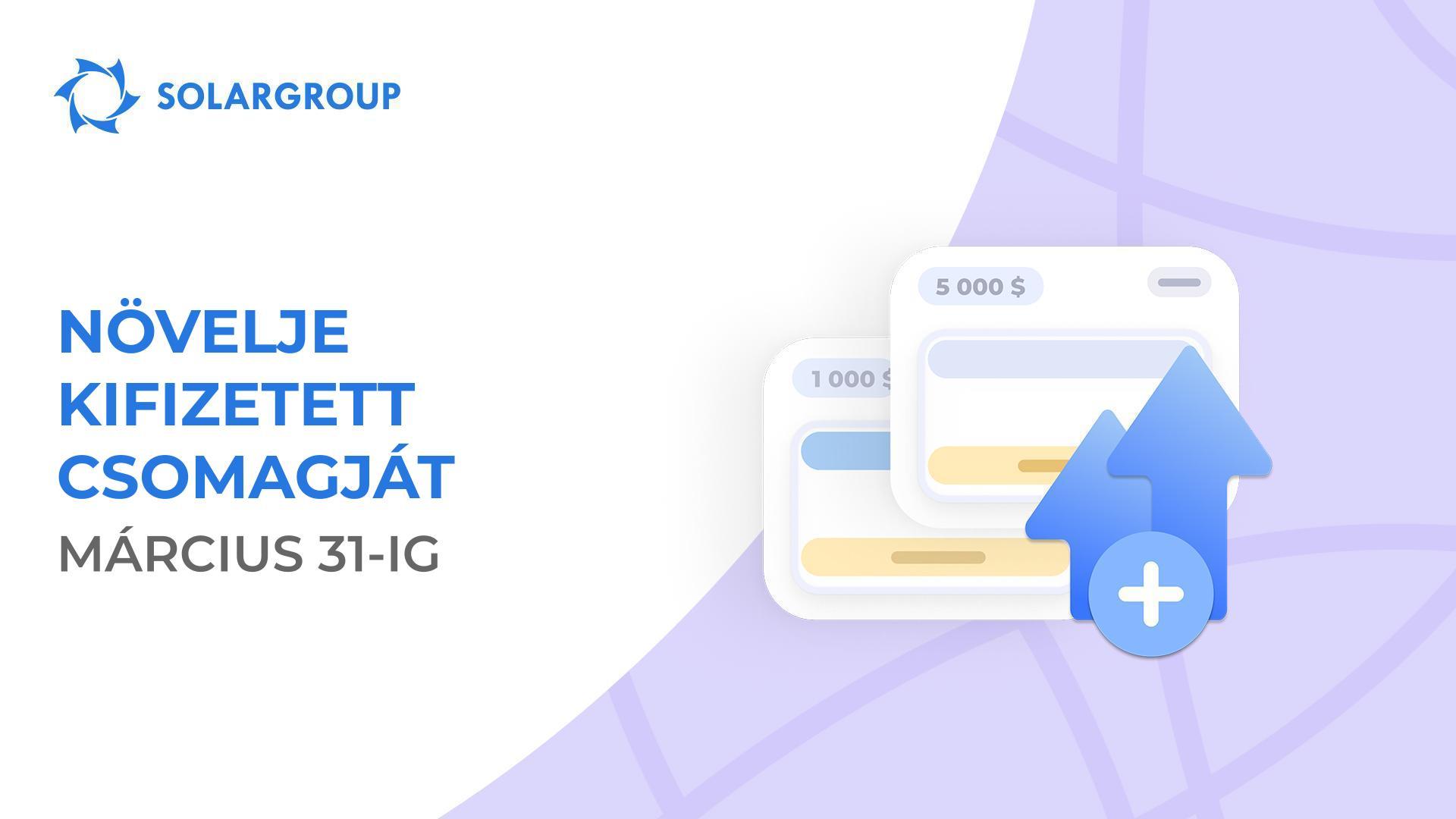 A legjobb kedvezmény a csomag növelésére!