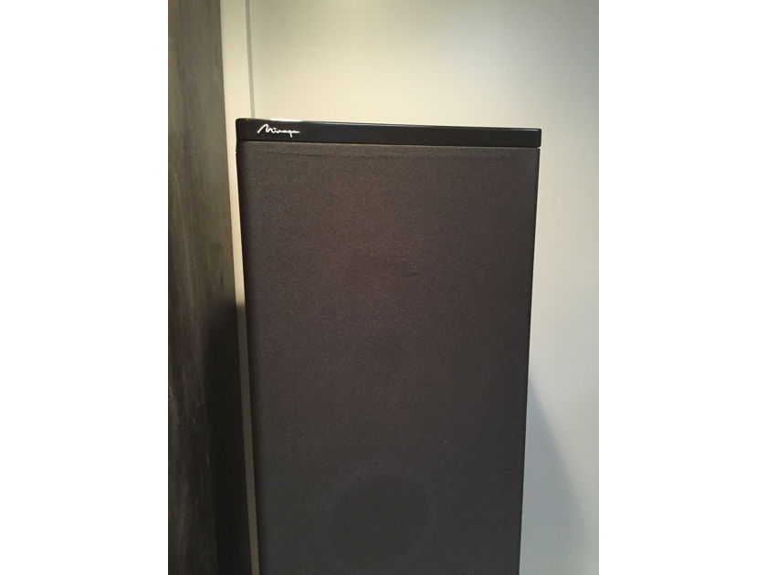 MIRAGE M-1Si Floor standing gloss black bipolar loudspeakers