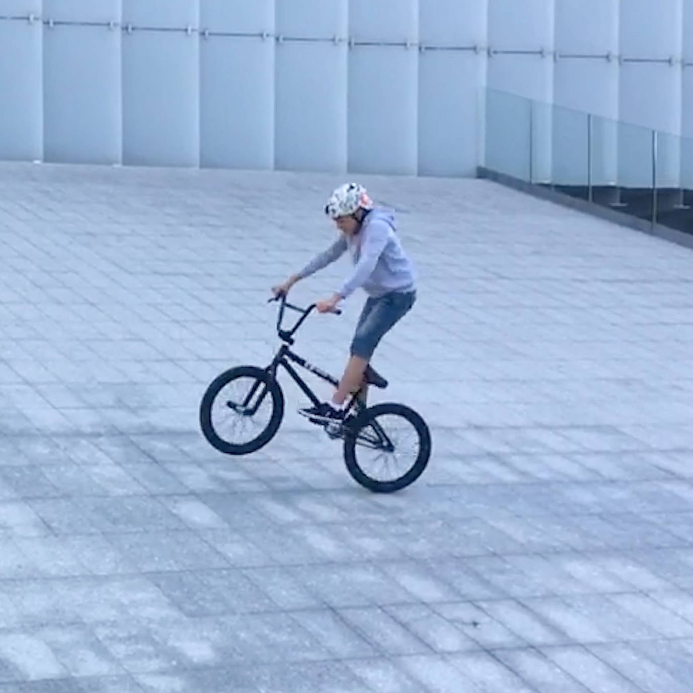 I bought a bmx and my brakes keep getting tangled when I do