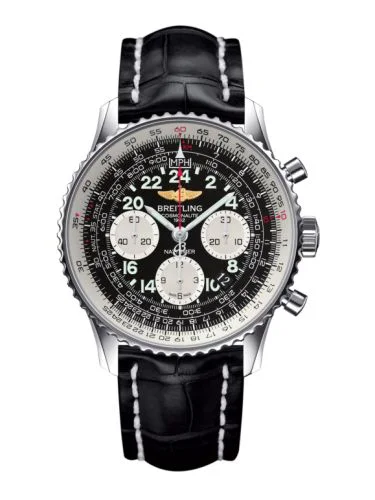 Cosmonaute Stainless Steel / Black  / Croco