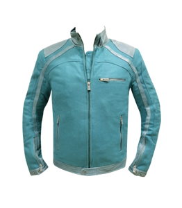 LA PAZ - Blue LEATHER and WOOL