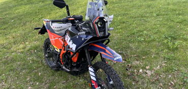 2025 KTM 390 ADVENTURE R motorcycle for rent near FOREST HILL, MD
