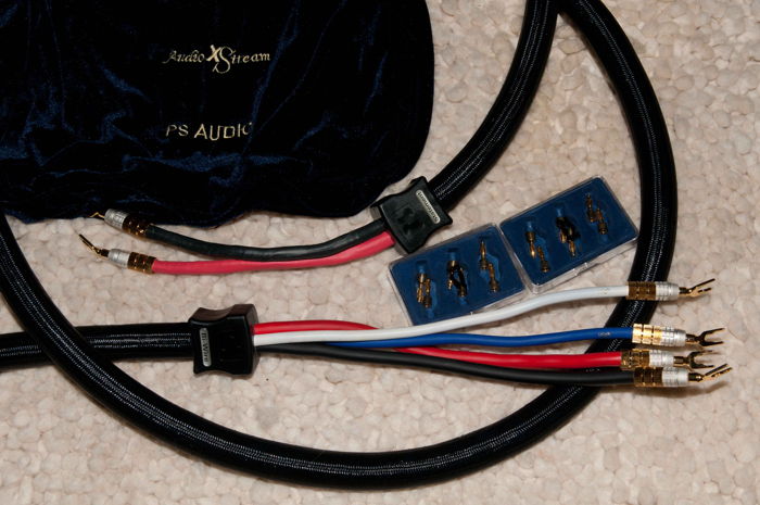 PS Audio XStream Statement 5M Bi-Wire Speaker Cables