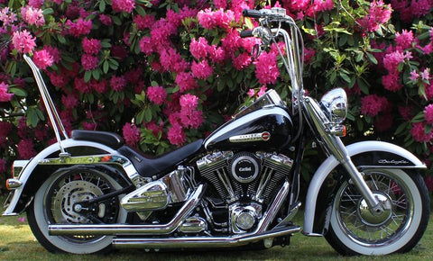 2007 Deluxe Hell Bent Hardcore with Ginz Softail Rigid Mounts