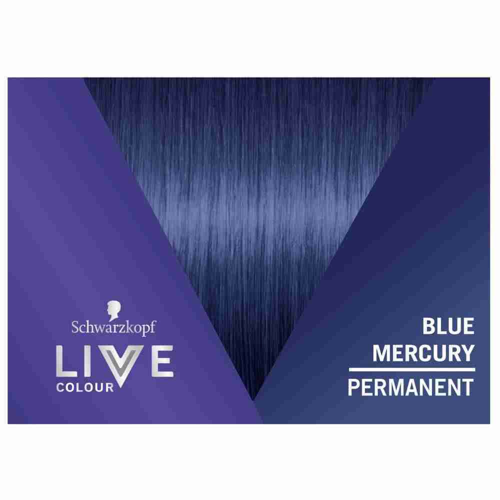 Schwarzkopf Live Colour Permanent Blue Mercury - Image 5