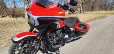 2024 HARLEY-DAVIDSON CVO STREET GLIDE motorcycle for rent near Peculiar, MO