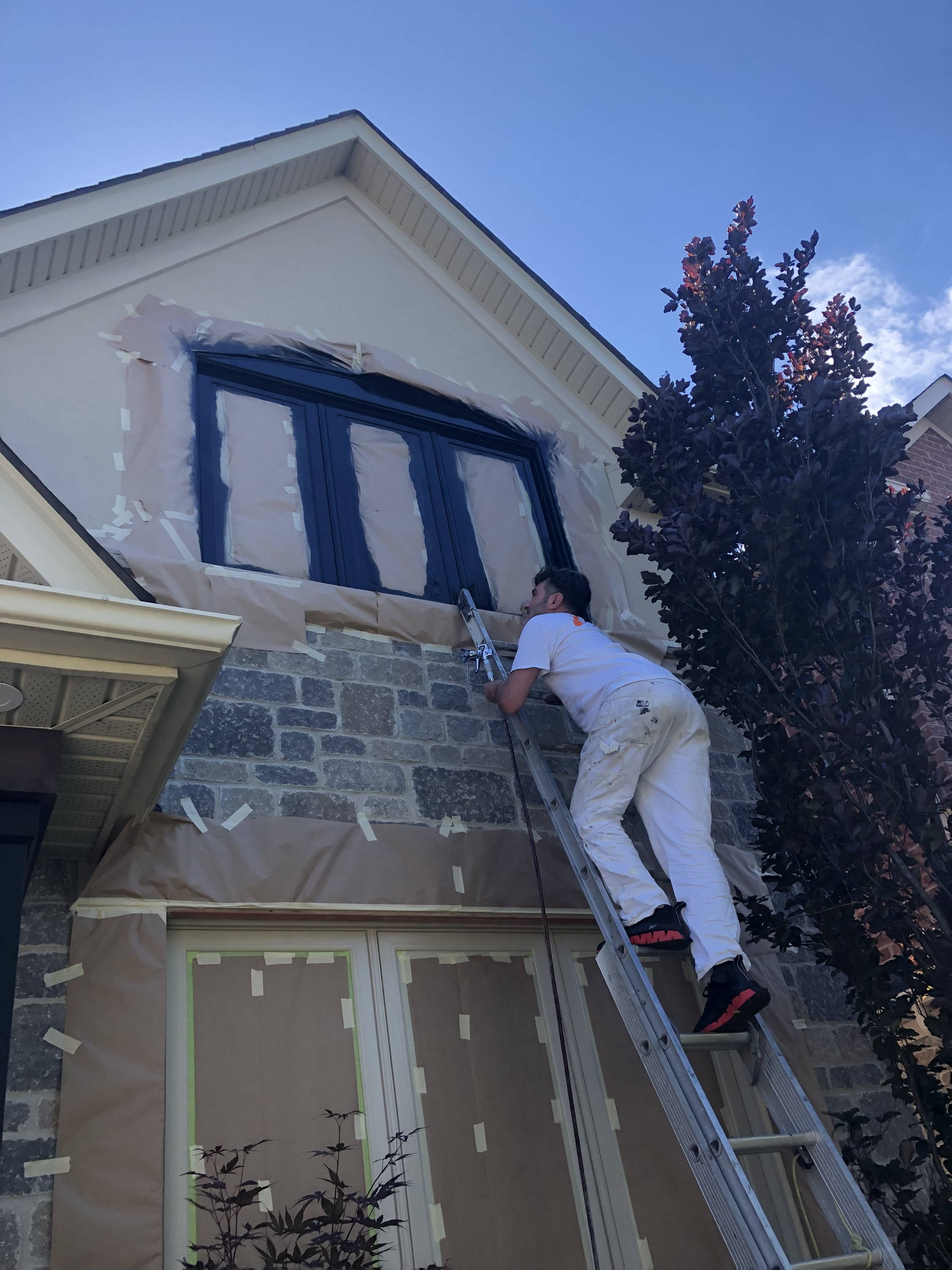 Exterior house painted