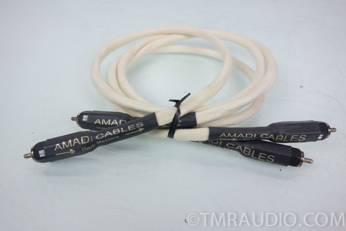 Amadi Cables;  Barb Masters 1 Meter RCA Cables;  Pair