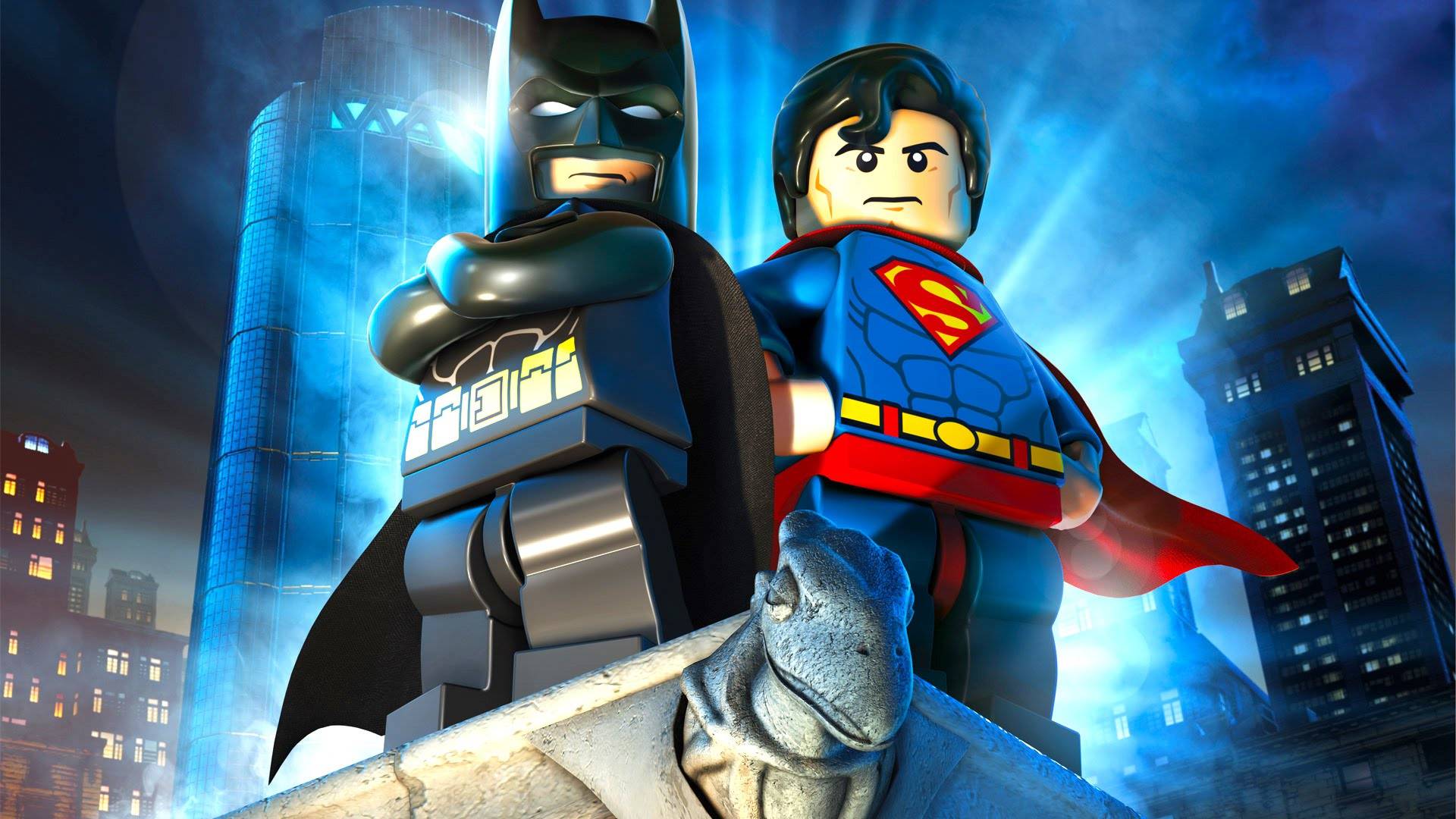 LEGO Batman and LEGO Superman