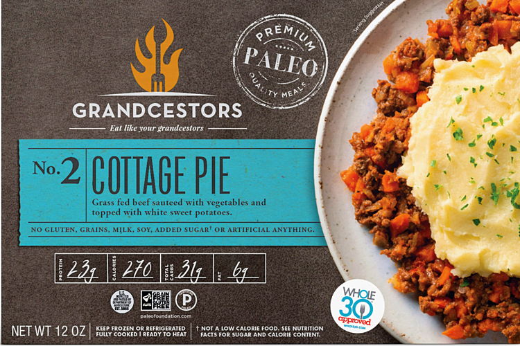 Photo of SINGLE SERVING - GRANDCESTORS Paleo/Whole 30 Beef Cottage Pie (FROZEN)