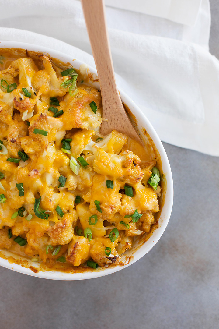 Low Carb Cauliflower Mac and Cheese - Perfect Keto