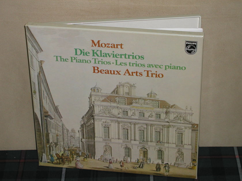 Beaux Arts Trio     Mozart - The Piano Trios 2LP Boxset Philips Import LP 6770