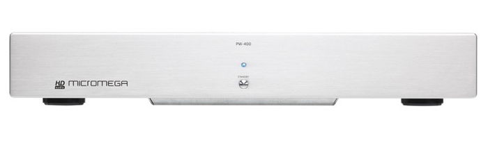 MicroMega PW-400 Power Amplifier (Silver): Manufacturer...