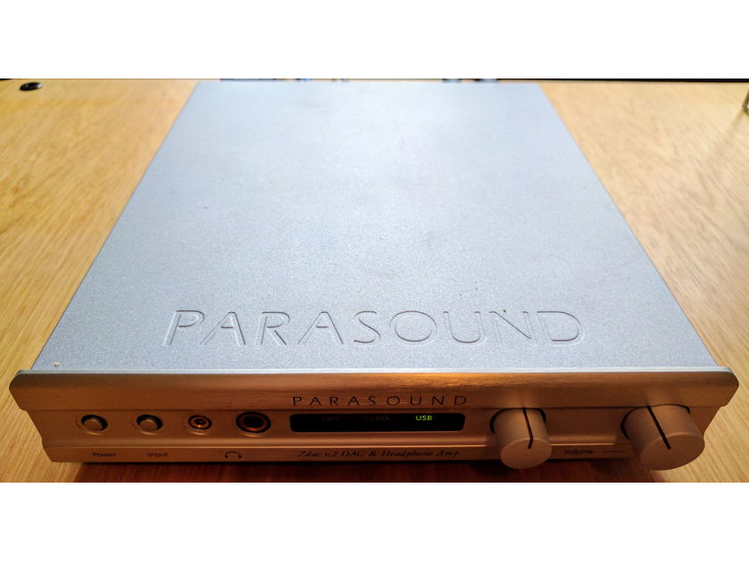 Parasound Zdac v.2 DAC & Headphone Amp