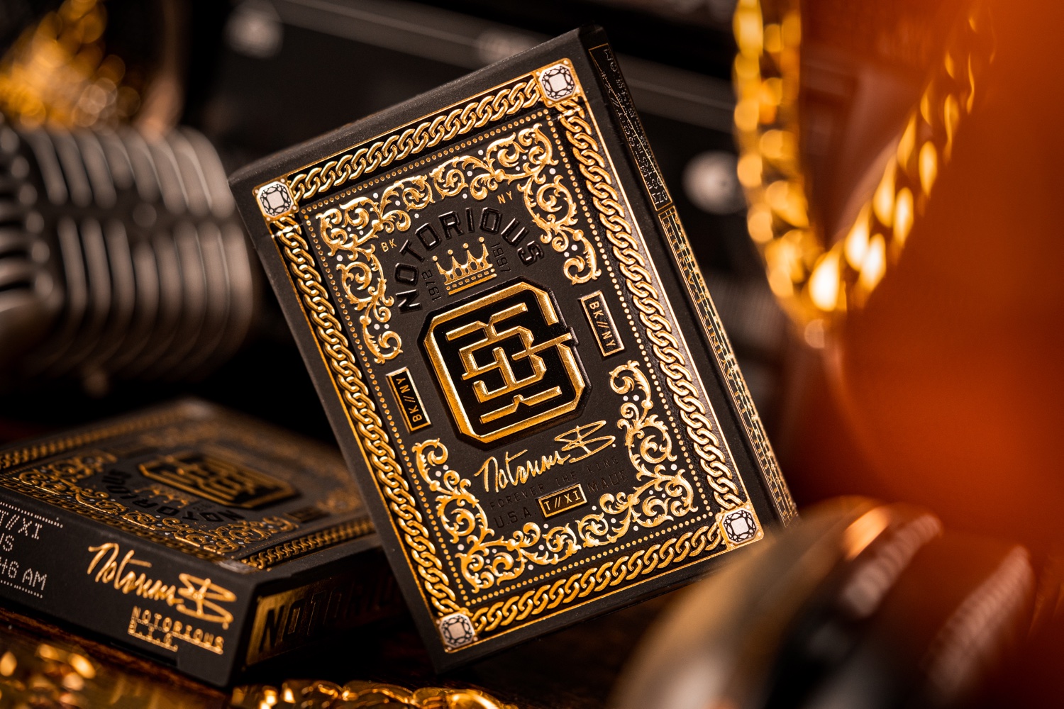 Gold Lunchbox Designed A Set Of Luxury Playing Cards