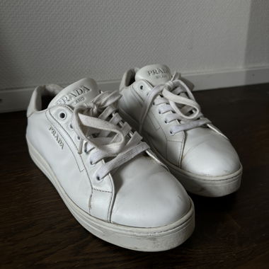 Prada white sneakers