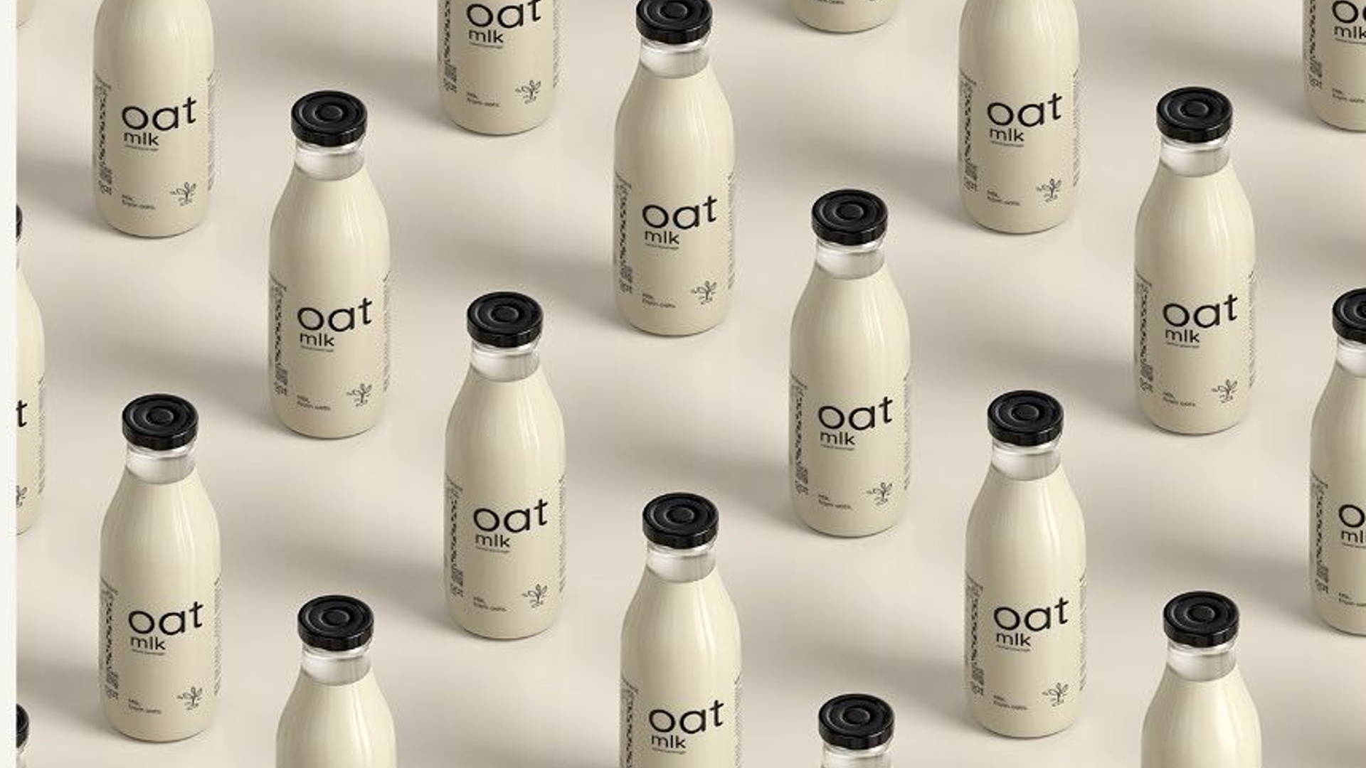 Featured image for Oat Mlk's Packaging Features A Black And White Color Palette