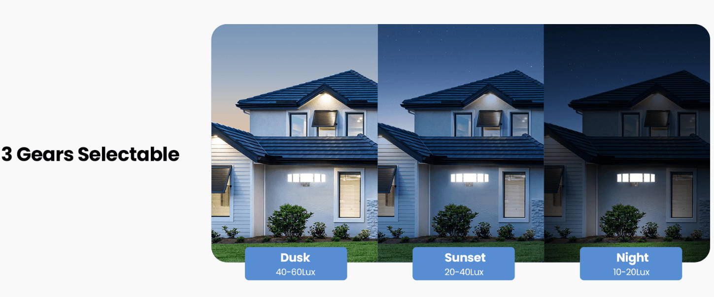 5 Heads 100W LED Outdoor Lights  for Yard