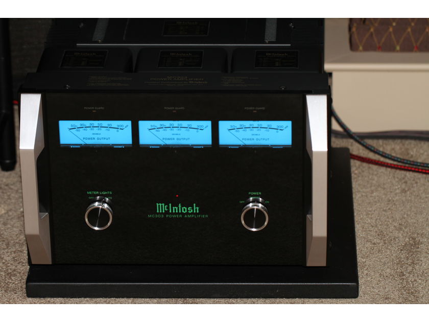 McIntosh  MC-303 300 watt 3-channel amplifier