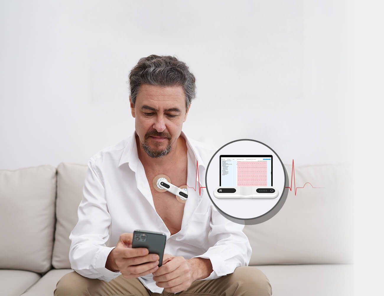 blood pressure monitor with APP